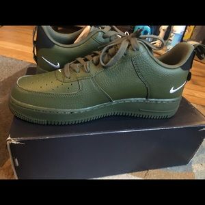 Nike Air Force 1 Low Utility Olive Canvas